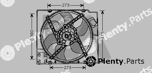 Eaclima 33V60004 — Fan, engine cooling