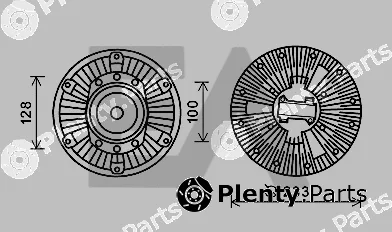 Eaclima 35C16D08 — Fan Wheel, engine cooling