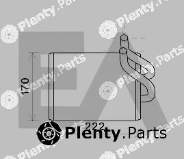 Eaclima 45C36023 — Heat Exchanger, interior heating