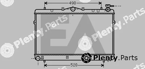 Eaclima 31R28120 — Radiator, engine cooling