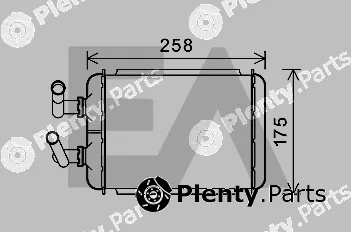 Eaclima 45C14001 — Heat Exchanger, interior heating