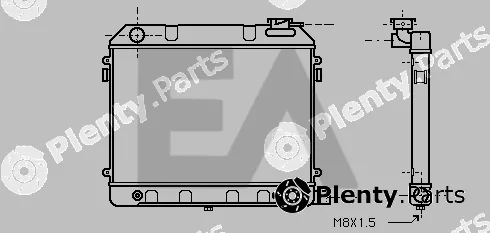 Eaclima 31R54006 — Radiator, engine cooling