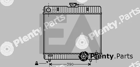 Eaclima 31R50026 — Radiator, engine cooling