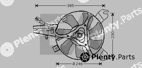 Eaclima 33V52025 — Fan, engine cooling