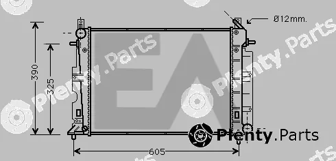 Eaclima 31R62011 — Radiator, engine cooling