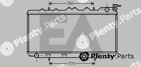 Eaclima 31R18047 — Radiator, engine cooling