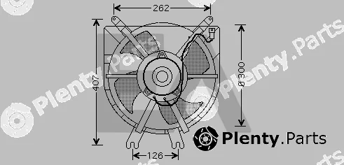 Eaclima 33V05003 — Fan, engine cooling