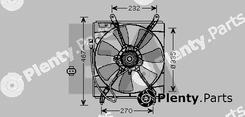 Eaclima 33V71031 — Fan, engine cooling