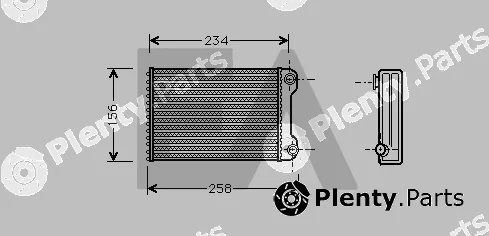 Eaclima 45C25019 — Heat Exchanger, interior heating