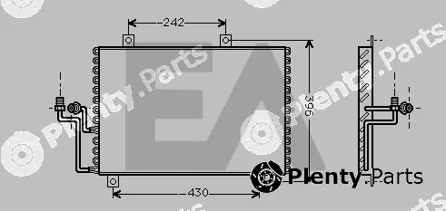 Eaclima 30C03003 — Condenser, air conditioning