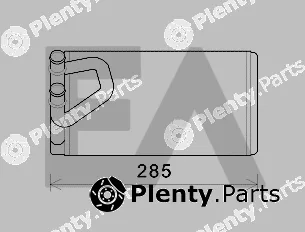Eaclima 45C18005 — Heat Exchanger, interior heating