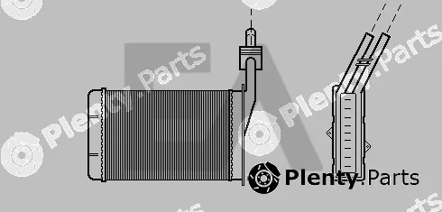 Eaclima 45C60009 — Heat Exchanger, interior heating