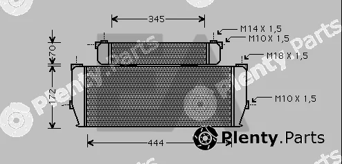 Eaclima 37G21001 — Oil Cooler, engine oil