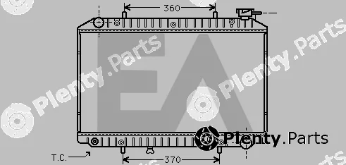 Eaclima 31R18170 — Radiator, engine cooling
