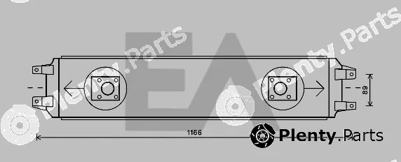 Eaclima 37G45005 — Oil Cooler, engine oil