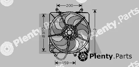 Eaclima 33V71003 — Fan, engine cooling