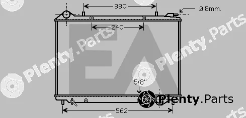Eaclima 31R54219 — Radiator, engine cooling