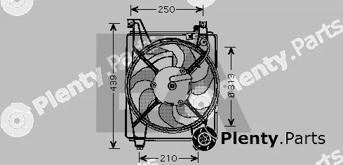 Eaclima 33V28018 — Fan, engine cooling