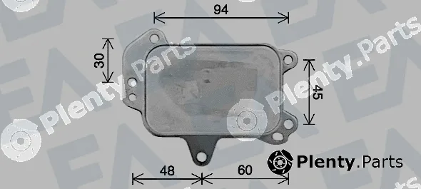 Eaclima 37G55009 — Oil Cooler, engine oil