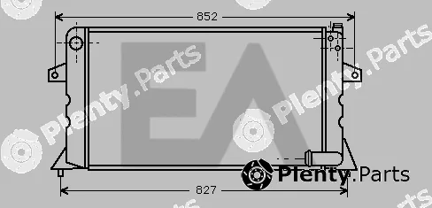 Eaclima 31R05004 — Radiator, engine cooling