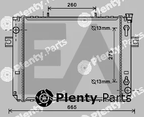 Eaclima 31R27012 — Radiator, engine cooling