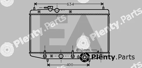 Eaclima 31R19019 — Radiator, engine cooling