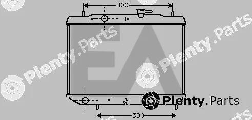 Eaclima 31R68011 — Radiator, engine cooling