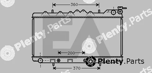 Eaclima 31R18045 — Radiator, engine cooling
