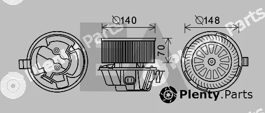 Eaclima 42A15002 — Electric Motor, interior blower