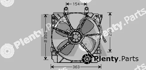 Eaclima 33V52017 — Fan, engine cooling