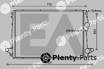 Eaclima 31R49003 — Radiator, engine cooling