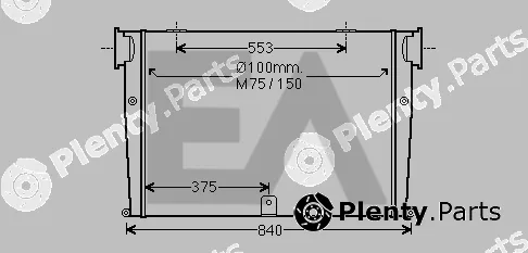 Eaclima 36A47015 — Charge Air Cooler