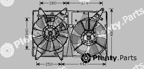 Eaclima 33V71028 — Fan, engine cooling