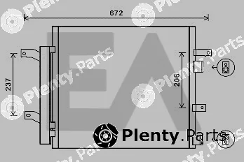 Eaclima 30C35013 — Condenser, air conditioning