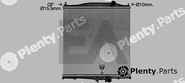 Eaclima 31R76021 — Radiator, engine cooling