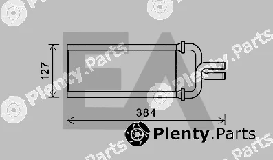 Eaclima 45C26002 — Heat Exchanger, interior heating