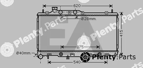 Eaclima 31R68049 — Radiator, engine cooling