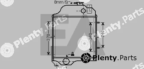 Eaclima 31R32004 — Radiator, engine cooling