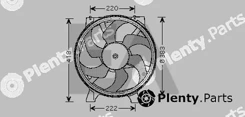 Eaclima 33V60002 — Fan, engine cooling
