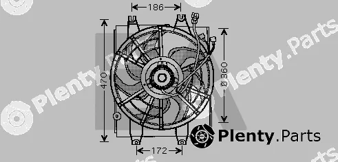 Eaclima 33V28010 — Fan, engine cooling