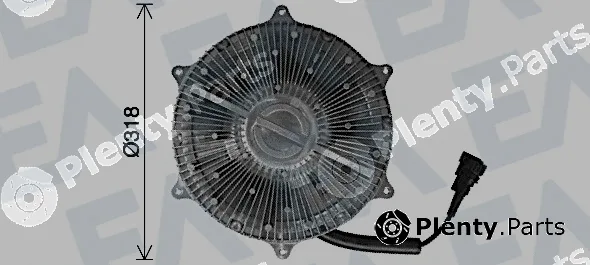 Eaclima 35C45D20 — Fan Wheel, engine cooling