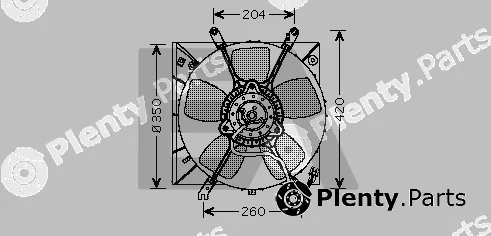 Eaclima 33V51005 — Fan, engine cooling