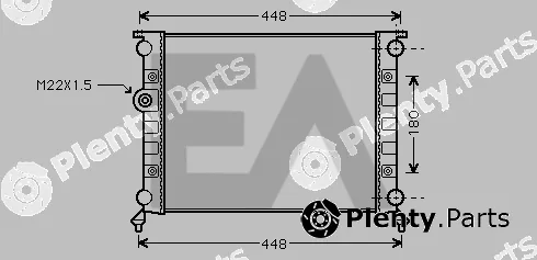 Eaclima 31R42002 — Radiator, engine cooling