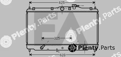 Eaclima 31R26006 — Radiator, engine cooling