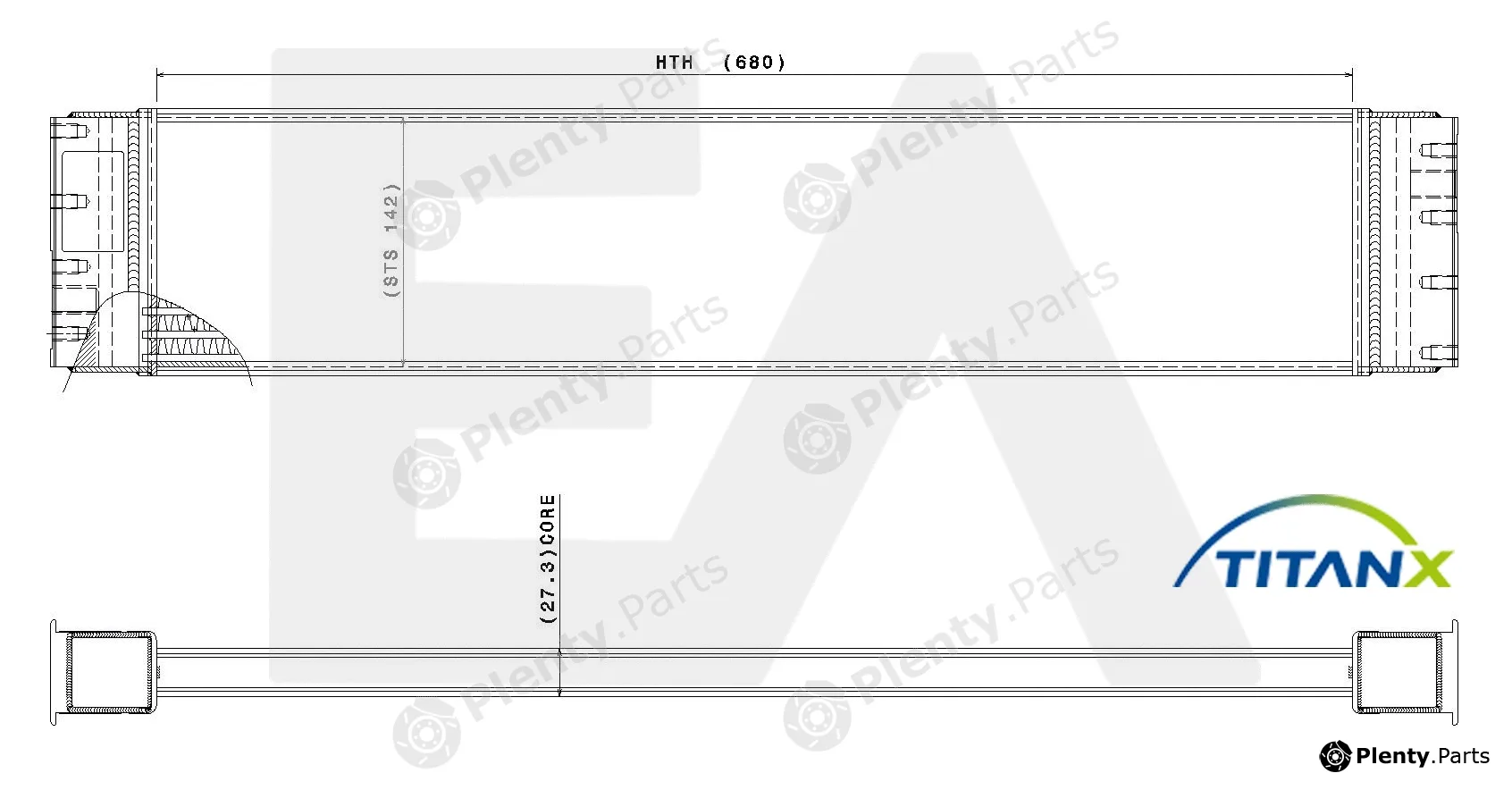Eaclima 37G76015T — Oil Cooler, engine oil