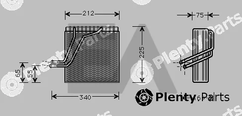 Eaclima 43B77001 — Evaporator, air conditioning