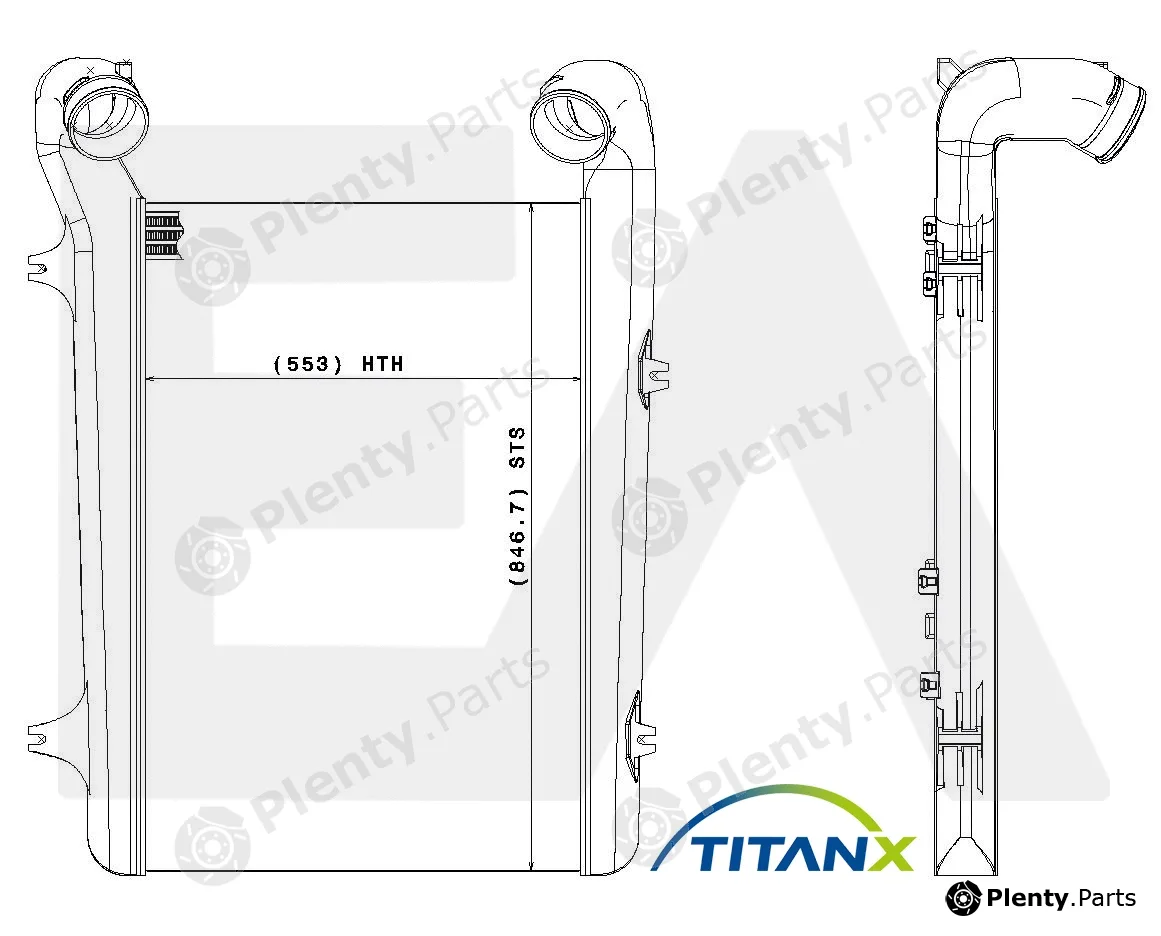 Eaclima 36A16001T — Charge Air Cooler