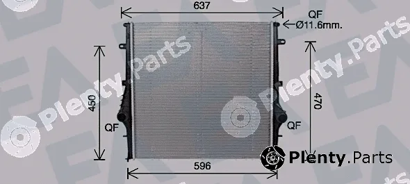 Eaclima 31R03040 — Radiator, engine cooling