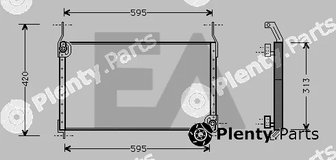 Eaclima 30C25012 — Condenser, air conditioning