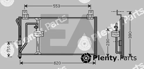 Eaclima 30C36011 — Condenser, air conditioning